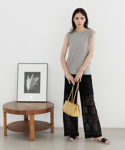 LAKOLE（ラコレ）の「ロングハンドルトートBAG / 969651（トートバッグ・レディース・ブラック/アイボリー/イエロー・FREE）」の11枚目の写真