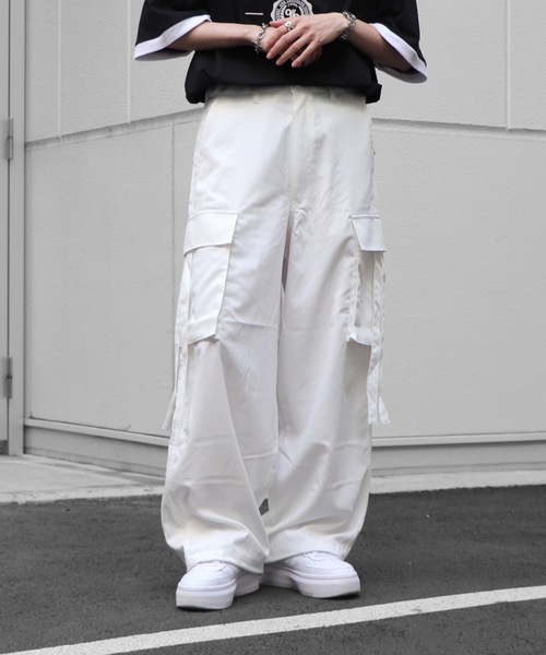 【新品 定価17000円】RADIATE ドッキングカーゴパンツ ラディエイト RADIATE ドッキングカーゴデニムパンツ （カーキ