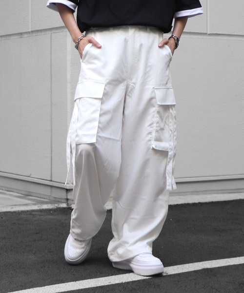 96thes SELECT】25SS 裾ドローコード ストレッチワイドカーゴ