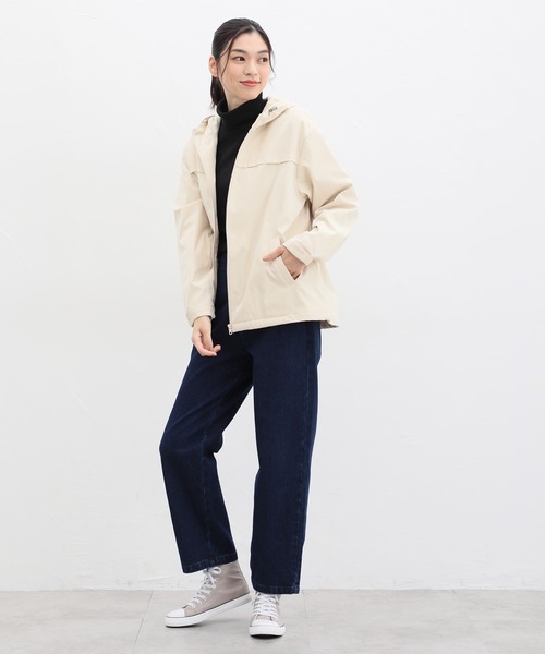 AULAフードブルゾン Honeys（ハニーズ）の「裏フリースフードブルゾン（ブルゾン