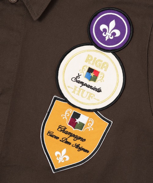 HUF（ハフ）の「STRATFORD TOUR SHIRT / HUF シャツ（シャツ/ブラウス・メンズ・ブラック/ブラウン系その他・MEDIUM/LARGE/X-LARGE/XX-LARGE/SMALL）」の16枚目の写真