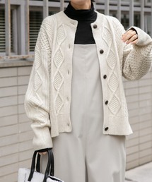 FORK&SPOON | FORK&SPOON アラン柄ニットカーディガン(カーディガン/ボレロ)