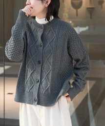 FORK&SPOON | FORK&SPOON　アラン柄ニットカーディガン(カーディガン/ボレロ)