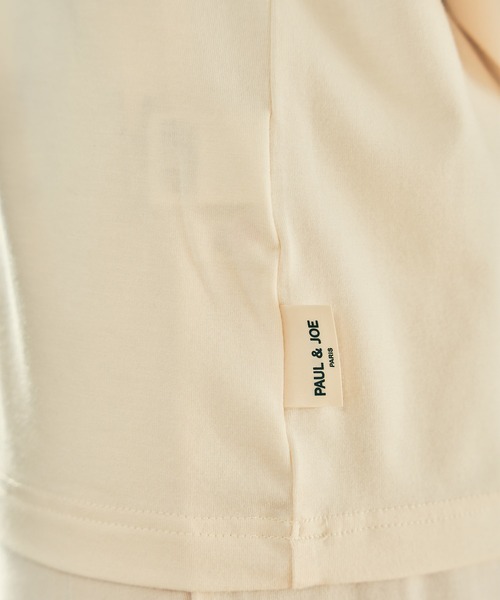 PAUL&JOE（ポールアンドジョー）の「【PAUL&JOE】ヌネット&ロゴプリント　ロングTシャツ（ルームウェア/パジャマ・レディース・ピンク/グレー/ブルー/アイボリー・M/L）」の17枚目の写真