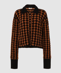 OPEN SESAME CLUB（オープンセサミクラブ）の「rhombus cropped jacket（その他アウター）」