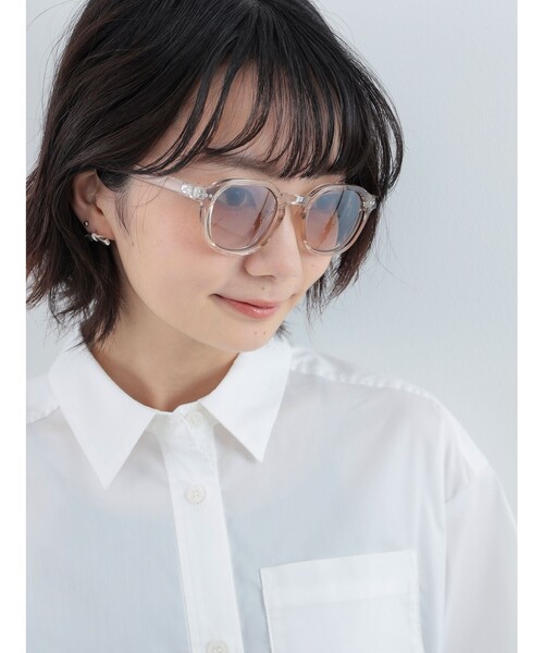 Ray BEAMS(レイビームス)の「noeyedia × Ray BEAMS / サングラス "NE447"(サングラス・レディース・ブラウン系その他/ブラック・ONE SIZE)」の2枚目の写真