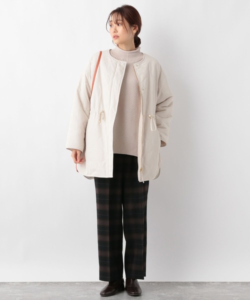 GLOBAL WORK（グローバルワーク）の「あったかウツクシルエットワイド柄パンツ/967825（その他パンツ・レディース・ネイビー/ブラウン/グレー/チャコールグレー・X-SMALL/LARGE/MEDIUM/SMALL）」の20枚目の写真