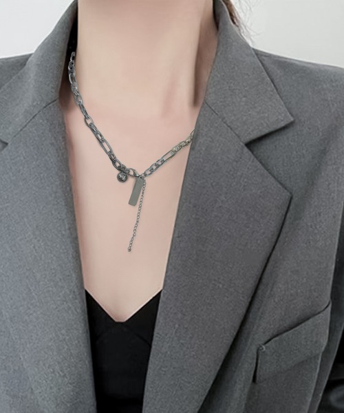 DiamondHearts（ダイヤモンドハーツ）の「チェーンネックレス（ネックレス・レディース・シルバー・FREE）」の2枚目の写真