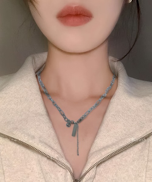 DiamondHearts（ダイヤモンドハーツ）の「チェーンネックレス（ネックレス・レディース・シルバー・FREE）」の3枚目の写真