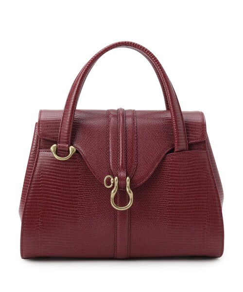 TOFF&LOADSTONE(トフアンドロードストーン)の「Rosette handbag(ロゼット ハンドバッグ)(ハンドバッグ・レディース・ナチュラル/グレー系その他3/ライトグレー系9/ブラック/ベビーピンク/ボルドー/ブルー系その他・00)」の8枚目の写真