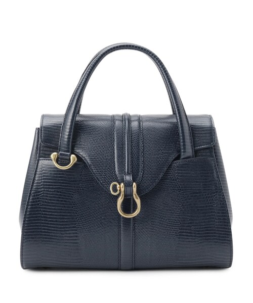 TOFF&LOADSTONE(トフアンドロードストーン)の「Rosette handbag(ロゼット ハンドバッグ)(ハンドバッグ・レディース・ナチュラル/グレー系その他3/ライトグレー系9/ブラック/ベビーピンク/ボルドー/ブルー系その他・00)」の9枚目の写真