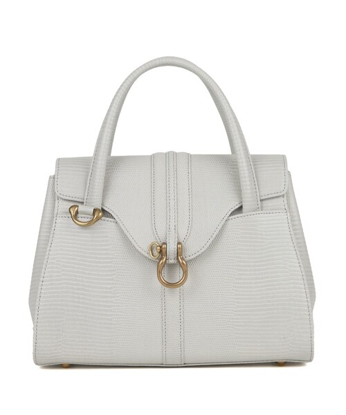 TOFF&LOADSTONE(トフアンドロードストーン)の「Rosette handbag(ロゼット ハンドバッグ)(ハンドバッグ・レディース・ナチュラル/グレー系その他3/ライトグレー系9/ブラック/ベビーピンク/ボルドー/ブルー系その他・00)」の12枚目の写真