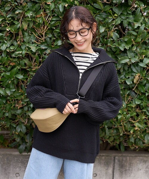 FREAK'S STORE（フリークスストア）の「畦 ハーフジップニット（ニット