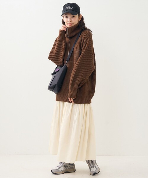 FREAK'S STORE（フリークスストア）の「畦 ハーフジップニット（ニット