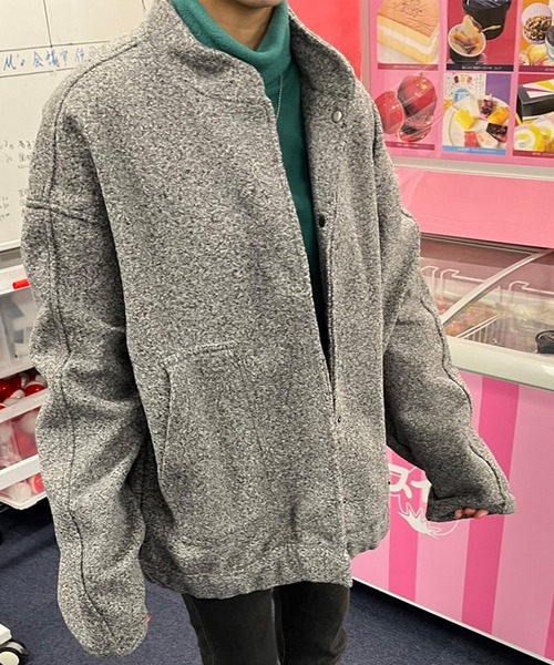 ブークレスタンドカラーブルゾン/ジャケット（ブルゾン）｜LYEON（リヨン）