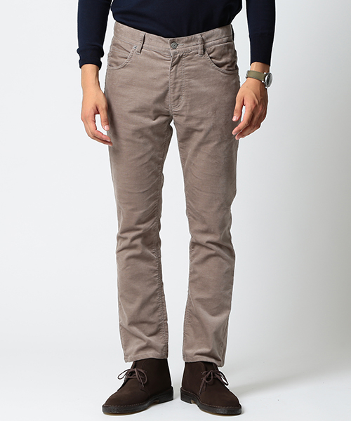 BEAMS（ビームス）の「BEAMS / ベロア シューカット 5ポケット パンツ（その他パンツ・メンズ・ベージュ/ネイビー・MEDIUM/SMALL/LARGE）」の8枚目の写真