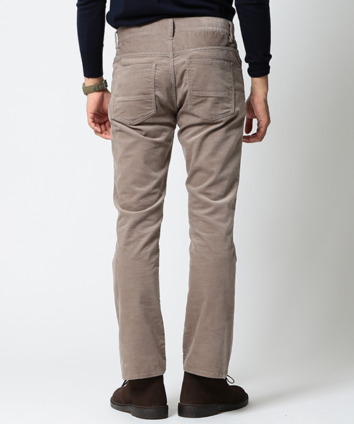 BEAMS（ビームス）の「BEAMS / ベロア シューカット 5ポケット パンツ（その他パンツ・メンズ・ベージュ/ネイビー・MEDIUM/SMALL/LARGE）」の10枚目の写真