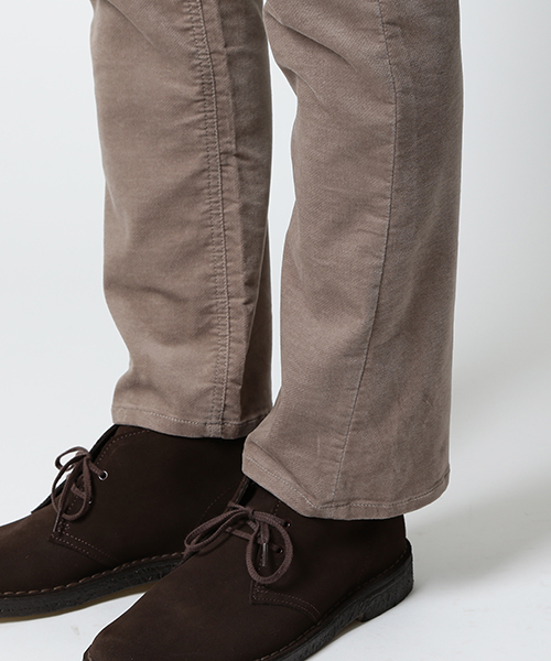 BEAMS（ビームス）の「BEAMS / ベロア シューカット 5ポケット パンツ（その他パンツ・メンズ・ベージュ/ネイビー・MEDIUM/SMALL/LARGE）」の6枚目の写真