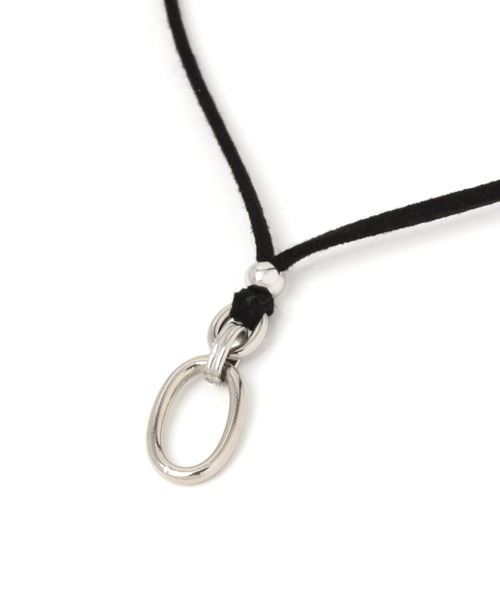 GLOBAL WORK(グローバルワーク)の「UNISEX/ステンレスフェイクスエードネックレス/993937(ネックレス・メンズ・ライトグレー/ライトイエロー/ゴールド系その他/グレー系その他・FREE)」の3枚目の写真