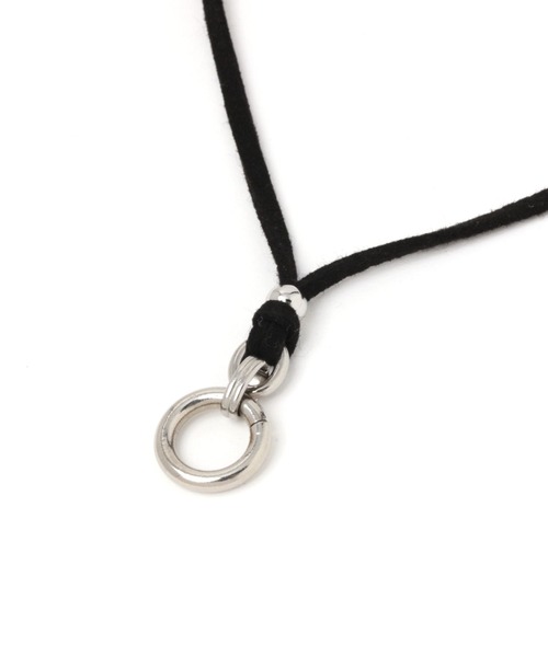 GLOBAL WORK(グローバルワーク)の「UNISEX/ステンレスフェイクスエードネックレス/993937(ネックレス・メンズ・ライトグレー/ライトイエロー/ゴールド系その他/グレー系その他・FREE)」の2枚目の写真