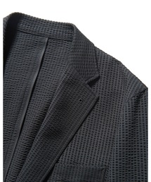 SOPHNET. ソフネット HIGH GAUGE TWILL 2B ジャケット SOPHNET.（ソフネット）の「HIGH GAUGE WAVE STRIPE STANDARD