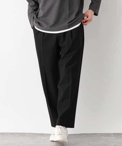 GLOBAL WORK(グローバルワーク)の「アーバンクリーンワイドパンツ/975704(スラックス・メンズ・グレー/ネイビー系6/ブラック・LARGE/X-LARGE/MEDIUM/SMALL)」の14枚目の写真
