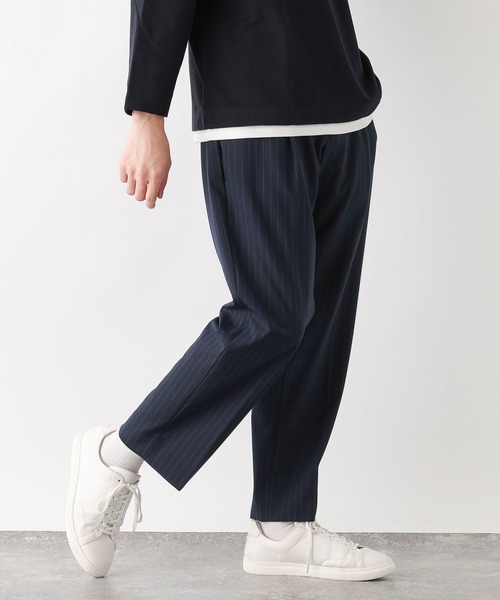 GLOBAL WORK(グローバルワーク)の「アーバンクリーンワイドパンツ/975704(スラックス・メンズ・グレー/ネイビー系6/ブラック・LARGE/X-LARGE/MEDIUM/SMALL)」の21枚目の写真