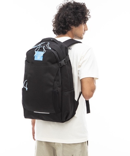 BILLABONG(ビラボン)の「BILLABONG メンズ HELIN BACK PACK バックパック 【2024年春夏モデル】/ビラボン大容量ノートパソコン収納可能アクティブポケット付きバックパック(バックパック/リュック・メンズ・ブラック/オレンジ/ブルー/ホワイト×ブラック・FREE)」の13枚目の写真