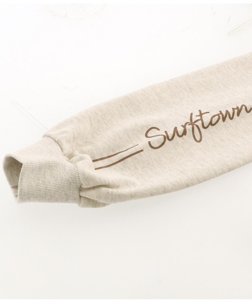 anap mimpi(アナップミンピ)の「デニム刺繍 CALIFORNIA 裏毛 スウェット トレーナー(スウェット・レディース・キナリ/ダークグレー・FREE)」の18枚目の写真