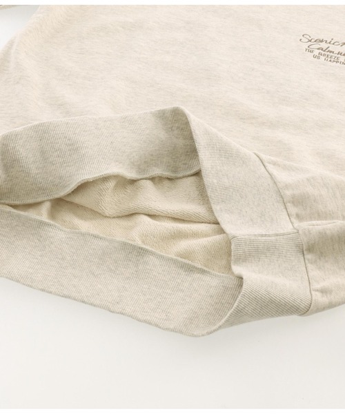 anap mimpi(アナップミンピ)の「デニム刺繍 CALIFORNIA 裏毛 スウェット トレーナー(スウェット・レディース・キナリ/ダークグレー・FREE)」の19枚目の写真