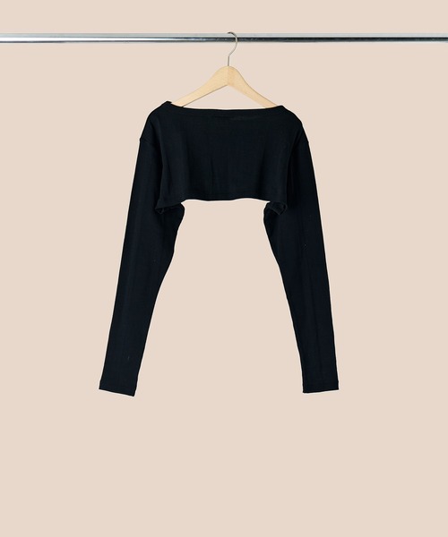 MILLER(ミラー)の「【 Robert P. Miller / ロバート・ピー・ミラー 】 パネルリブ クロップド ロングスリーブ カットソー DRE RM241-2147(Tシャツ/カットソー・レディース・ブラック/ブラウン/グリーン/ブラウン系その他/ライトブルー/ダークブラウン・FREE)」の20枚目の写真