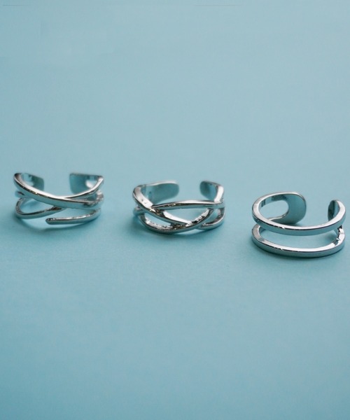 Port(ポート)の「【 3個セット 】 デザイン セット リング / フリーサイズ / 指輪(リング・レディース・シルバー/シルバー系その他/シルバー系その他2/シルバー系その他3/シルバー系その他4/シルバー系その他5/シルバー系その他6/シルバー系その他7/その他8・FREE)」の10枚目の写真