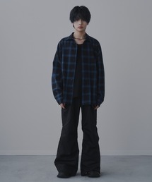 sisa. | Ombre check shirts/オンブレチェックシャツ(シャツ/ブラウス)