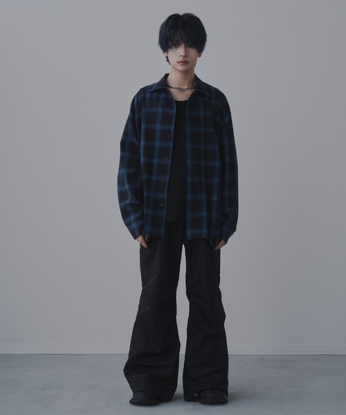 Ombre check shirts/オンブレチェックシャツ（シャツ/ブラウス