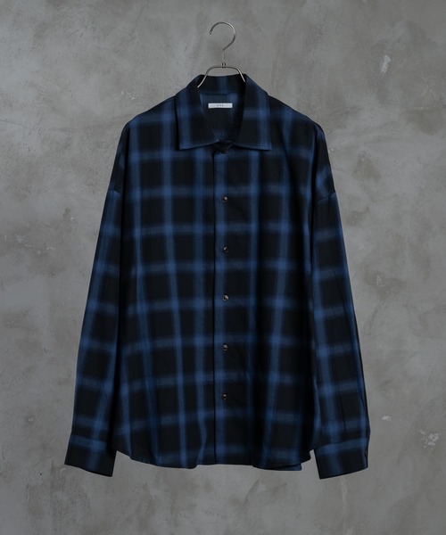 Ombre check shirts/オンブレチェックシャツ（シャツ/ブラウス