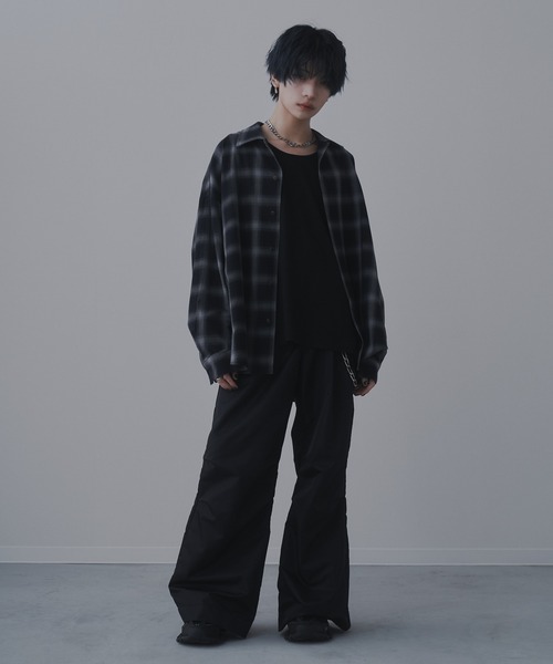 Ombre check shirts/オンブレチェックシャツ（シャツ/ブラウス