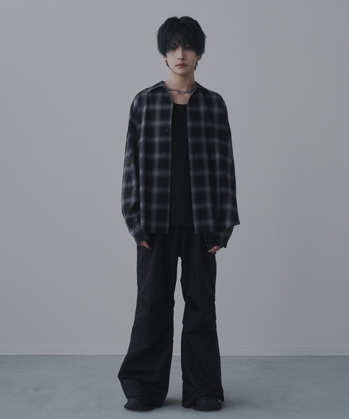 Ombre check shirts/オンブレチェックシャツ（シャツ/ブラウス