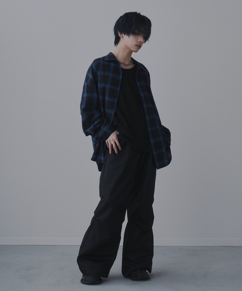 タグ付き yushokobayashi チェックシャツ 22ss トップス