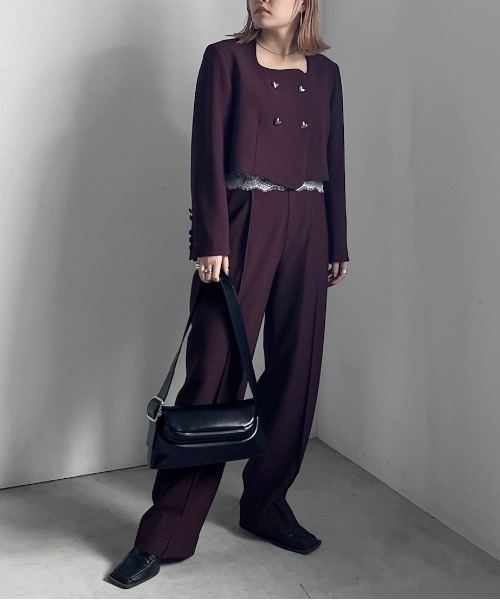 OTONA MUSE FASCINATE TAPERED PANTS 【公式通販】