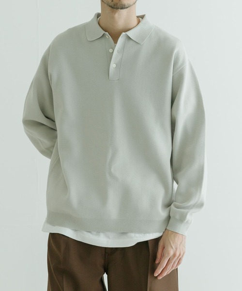 URBAN RESEARCH（アーバンリサーチ）の「ミラノリブニットポロシャツ