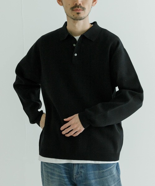 URBAN RESEARCH（アーバンリサーチ）の「ミラノリブニットポロシャツ