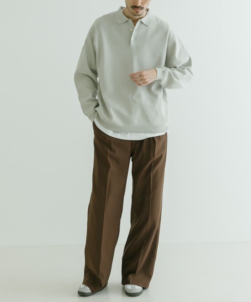 URBAN RESEARCH（アーバンリサーチ）の「ミラノリブニットポロシャツ 