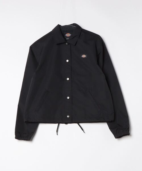 Dickies(ディッキーズ)の「クロップド コーチジャケット レギュラーフィット(ナイロンジャケット・レディース・ブラック/カーキ・LARGE/MEDIUM/SMALL/X-SMALL/X-LARGE)」の11枚目の写真