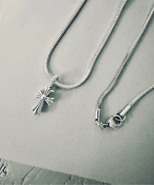 SILVER BULLET(シルバーバレット)の「『SBLT』ユニセックス 925シルバートップ リバーシブル クロスデザイン ネックレス(ネックレス・レディース・ブルー系その他/シルバー系/ホワイト/ホワイト系その他/ピンク/ブラック系その他/ブルー/シルバー/ブラック/ピンク系その他・ONE SIZE)」の10枚目の写真