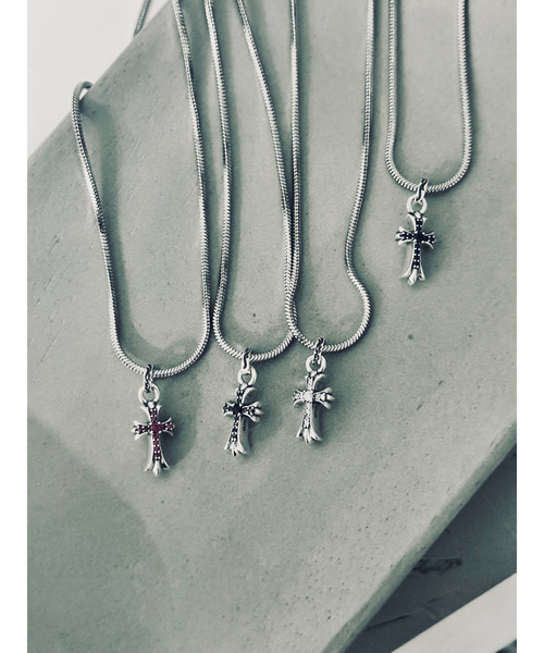 SILVER BULLET(シルバーバレット)の「『SBLT』ユニセックス 925シルバートップ リバーシブル クロスデザイン ネックレス(ネックレス・レディース・ブルー系その他/シルバー系/ホワイト/ホワイト系その他/ピンク/ブラック系その他/ブルー/シルバー/ブラック/ピンク系その他・ONE SIZE)」の16枚目の写真