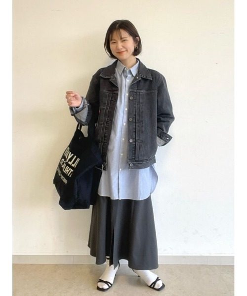 BACK NUMBER(バックナンバー)の「【BACK NUMBER】マーメイドスカート(スカート・レディース・ダークグレー・L/M)」の8枚目の写真