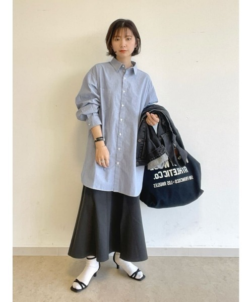 BACK NUMBER(バックナンバー)の「【BACK NUMBER】マーメイドスカート(スカート・レディース・ダークグレー・L/M)」の9枚目の写真