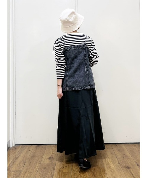 BACK NUMBER(バックナンバー)の「【BACK NUMBER】マーメイドスカート(スカート・レディース・ダークグレー・L/M)」の14枚目の写真
