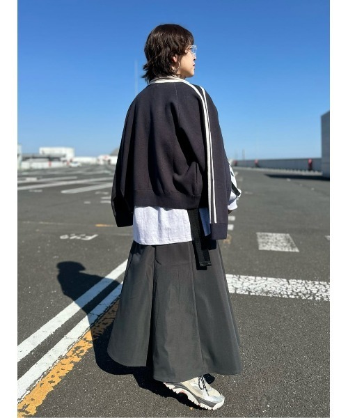 BACK NUMBER(バックナンバー)の「【BACK NUMBER】マーメイドスカート(スカート・レディース・ダークグレー・L/M)」の16枚目の写真