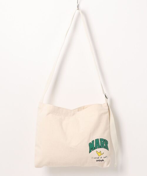 （What it isNt）ART BY MARKGONZALES（ワットイットイズント）の「【 (What it isNt) ART BY MARKGONZALES / (ワットイットイズント) アートバイ マークゴンザレス 】 キャンパス トート ショルダーバッグ メンズ レディース（ショルダーバッグ・メンズ・ホワイト系その他/ホワイト系その他3/ホワイト系その他2・FREE）」の2枚目の写真